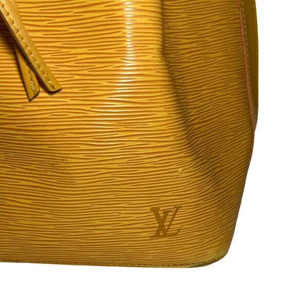 Louis Vuitton Noé Epi Cipango Gold Bucket Bag Shoulder Purse 1994 France - Picture 7 of 16